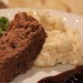 Meatloaf with Blackberry BBQ Sauce & Mashed Potatoes with Caramelized Onions and Goat Cheese Meatloaf with Blackberry BBQ Sauce & Mashed Potatoes with Caramelized Onions and Goat Cheese