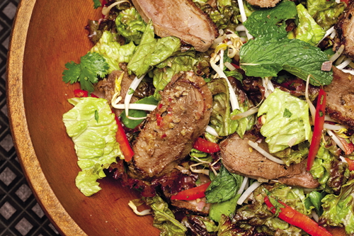 One-Pot Wonders: Wok-Seared Duck Salad