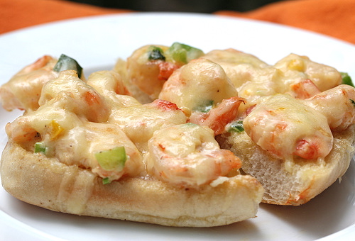 Emeril's Gulf Coast Shrimp Melt & #SeriousSandwich