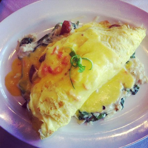 Mardi Gras Omelette - Another Broken Egg - 30AEATS