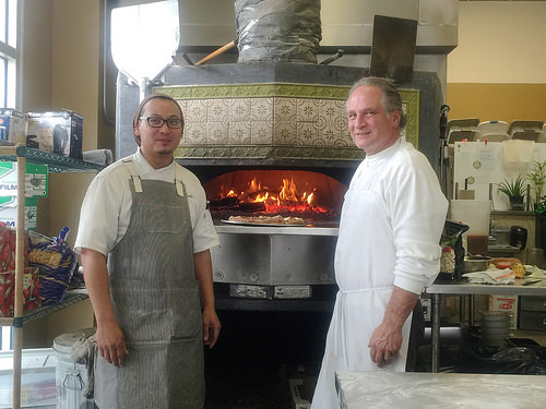 Chef Lock (left), owner Mark Fressell (right)