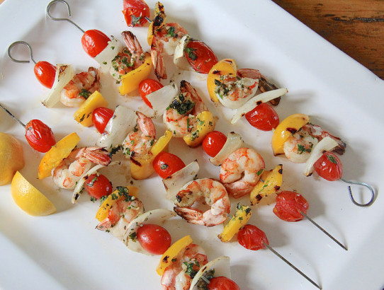 Beach Eats: Grilled Royal Red Shrimp Kabobs & Gulf Shrimp Facts
