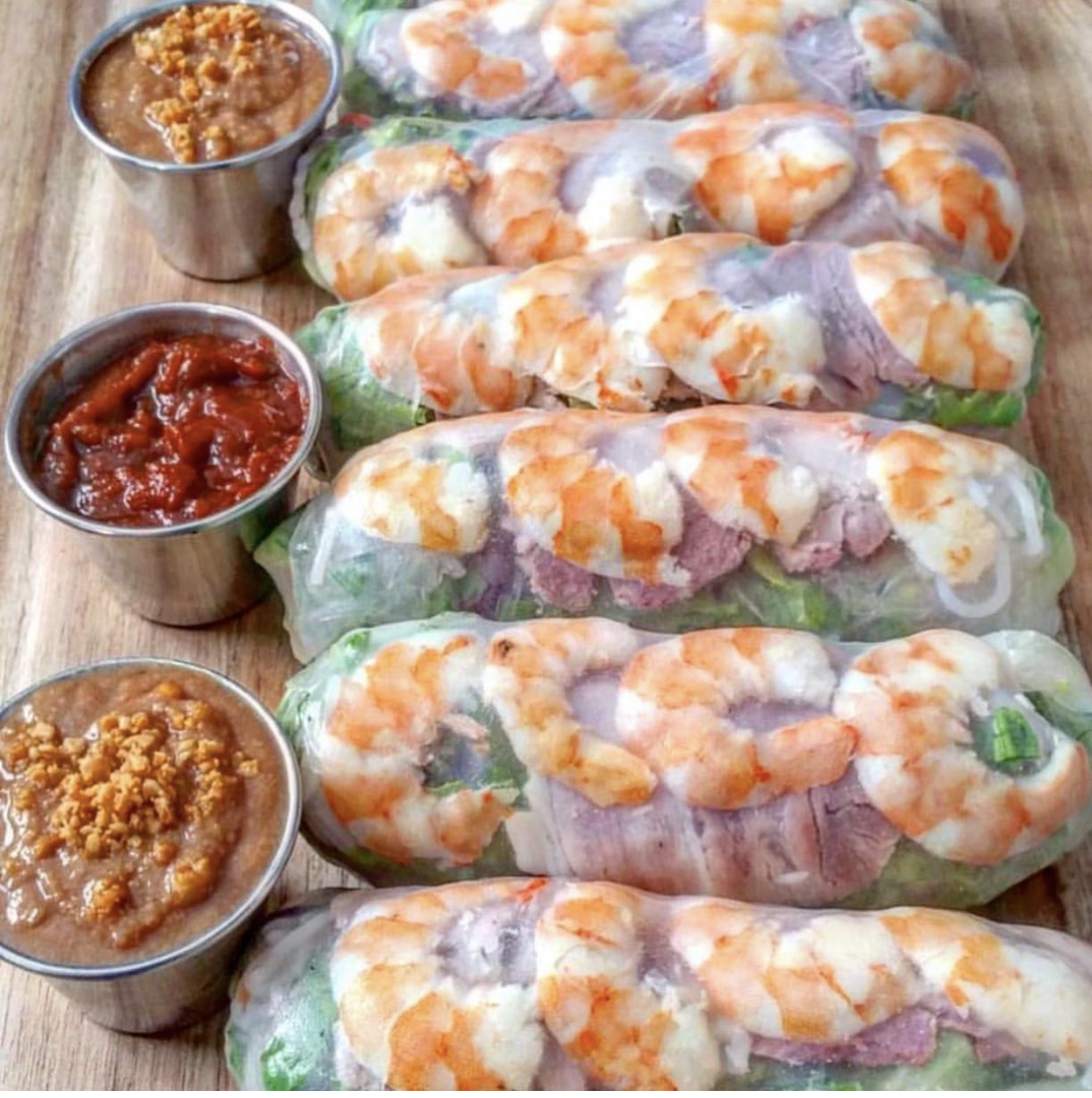 Vietnamese Shrimp & Pork Summer Rolls   20AEATS
